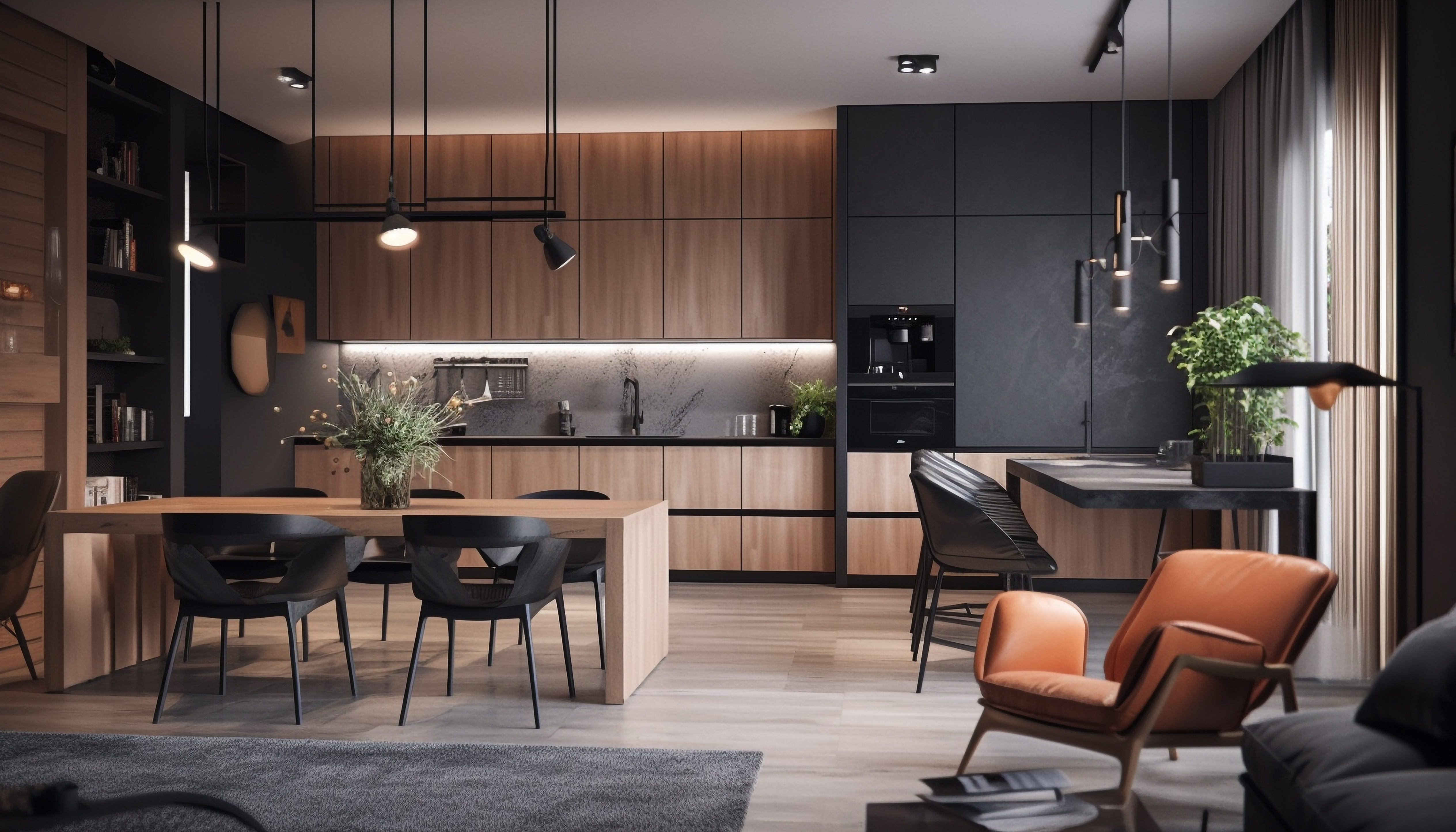 Modern modular kitchen craft