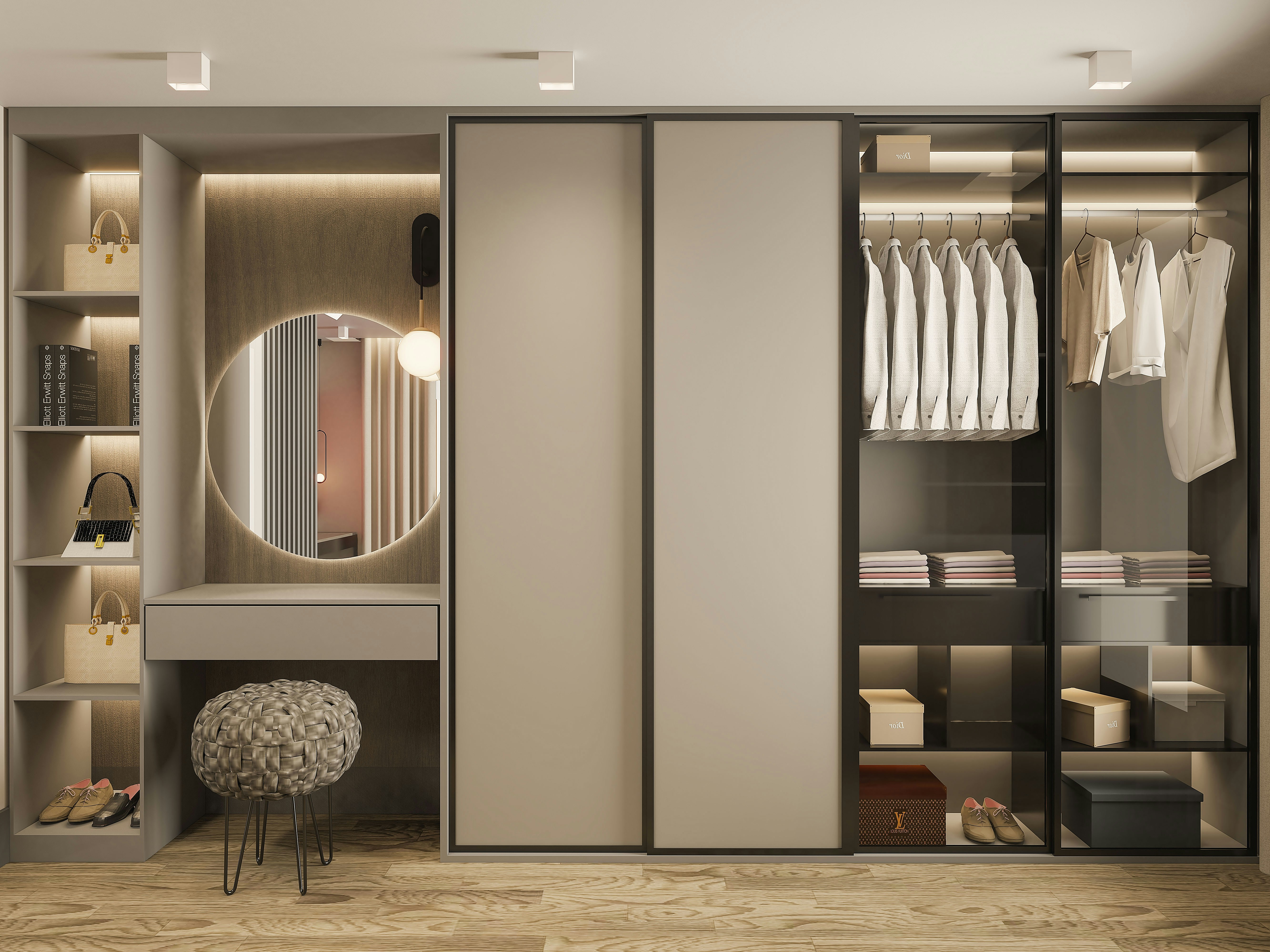 Custom Modular Wardrobe